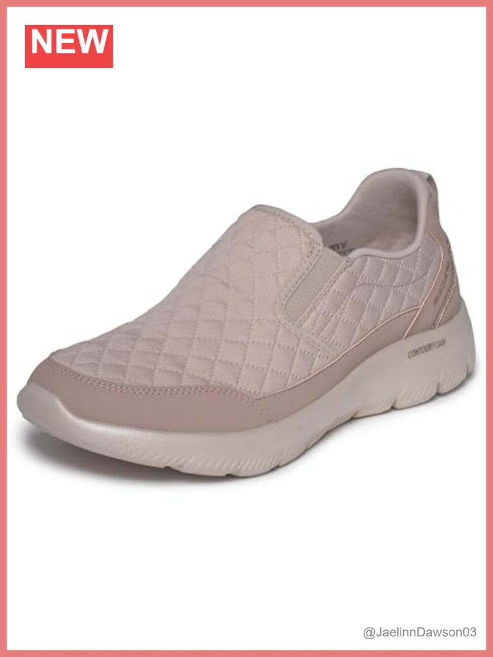 Women's Cozy Fit Summits Pure Luxe Slip-On Sneaker Machine Washable Air-Cooled